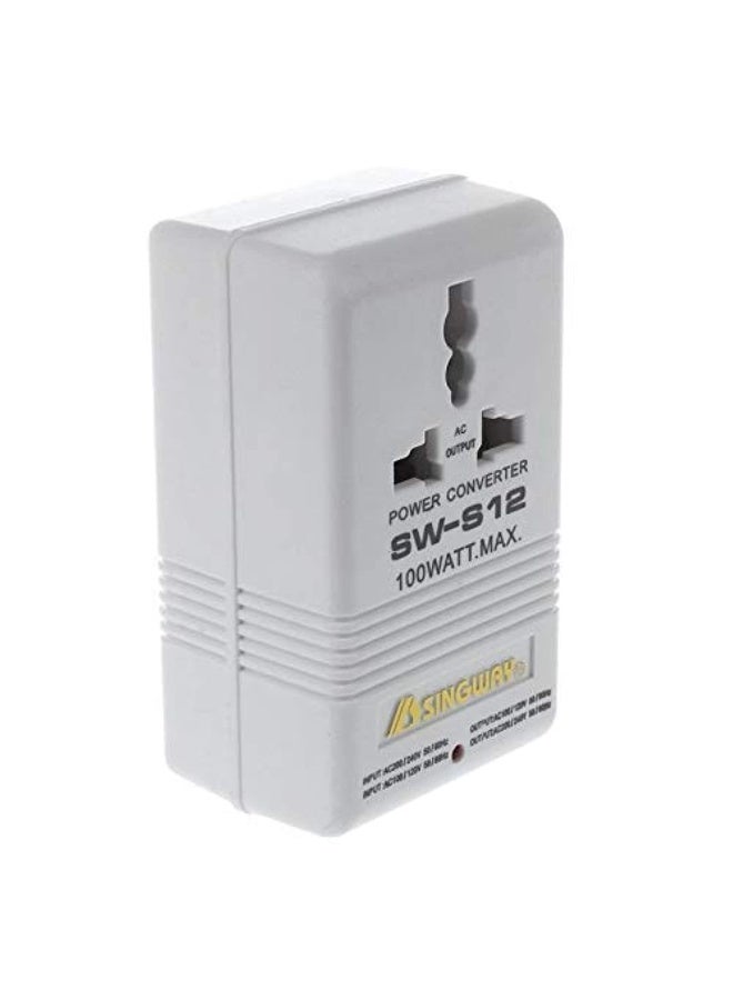 SINGWAY 100W 110V-120V to 220V-240V Step-Up and Down Voltage Converter - Image 1